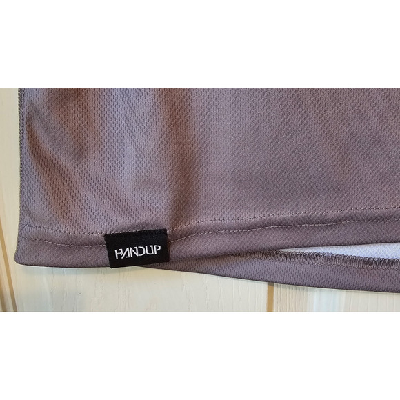 Handup Apparel Men’s MTB Cycling Jersey Lightweight Performance Shirt Gray S - Picture 4 of 10